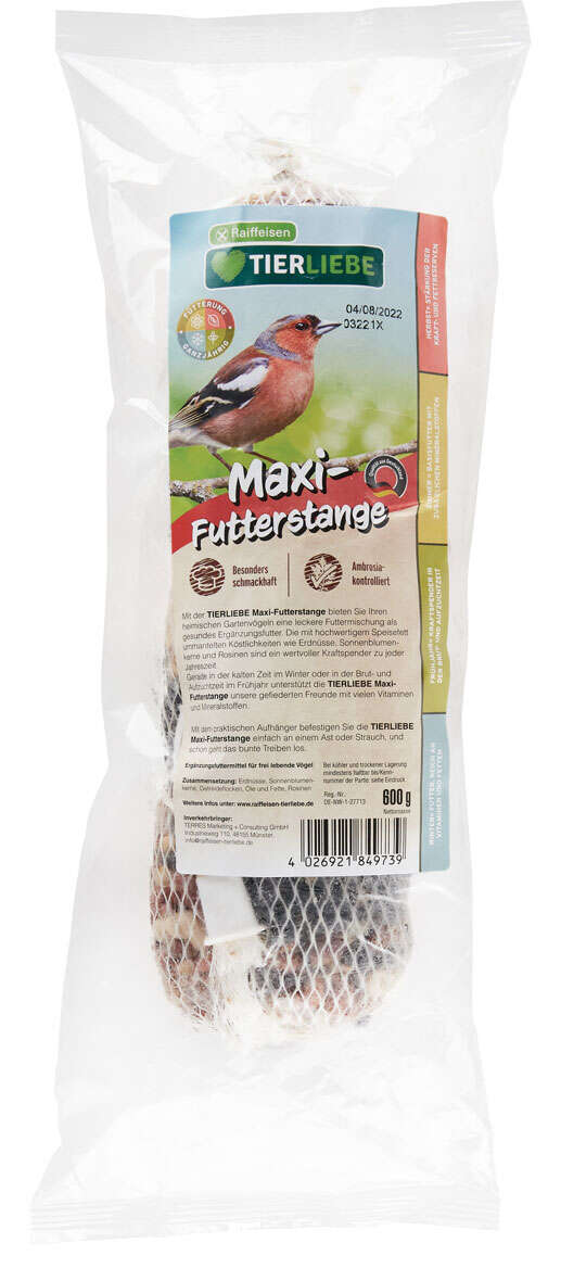 TIERLIEBE Maxi Futterstange